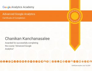 Certificate-Advance-Google-Analytics-Chanikan-Kanchanasalee-Upmoneyday